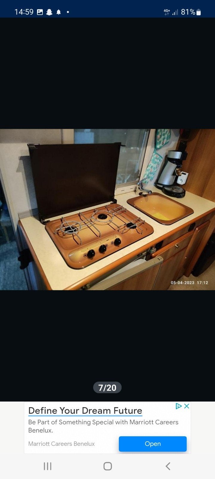 camper, Caravans en Kamperen, Fiat, 6 tot 7 meter, Particulier, Half-integraal
