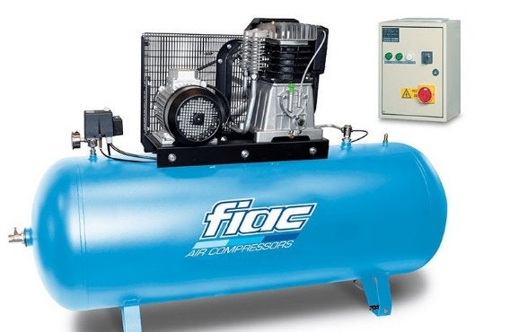 Compresseur Fiac  500Litres Neuf 3x230V Triphasé, Doe-het-zelf en Bouw, Compressors, Nieuw, 10 bar of meer, 800 liter/min of meer