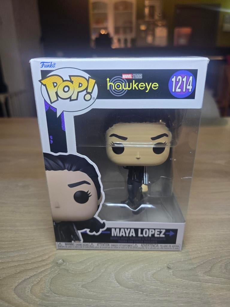Funko Pop! Maya Lopez #1214 Hawkeye Marvel Studios, Ophalen of Verzenden, Zo goed als nieuw