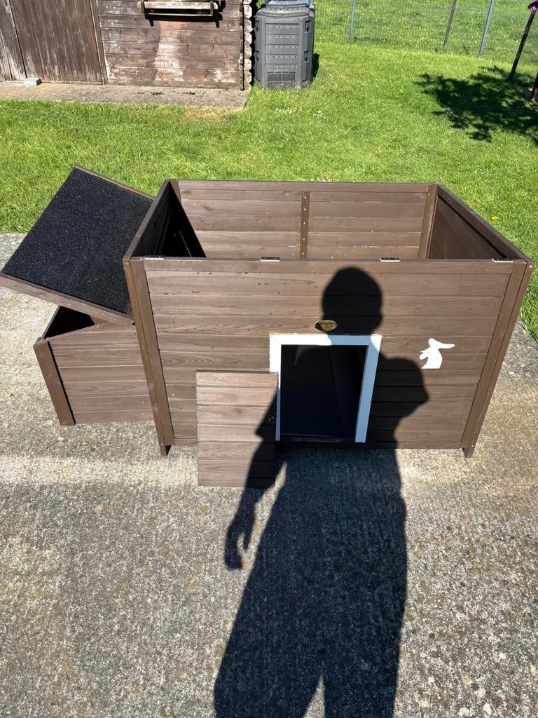 Poulailler, Jardin & Terrasse, Ensembles de jardin, Comme neuf, Bois, Enlèvement