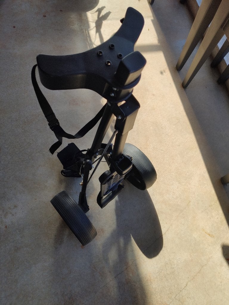 Cadie D-650 golfkar (Duraluminum/2 wielen), Sport en Fitness, Golf, Ophalen, Gebruikt, Bal(len), Overige merken
