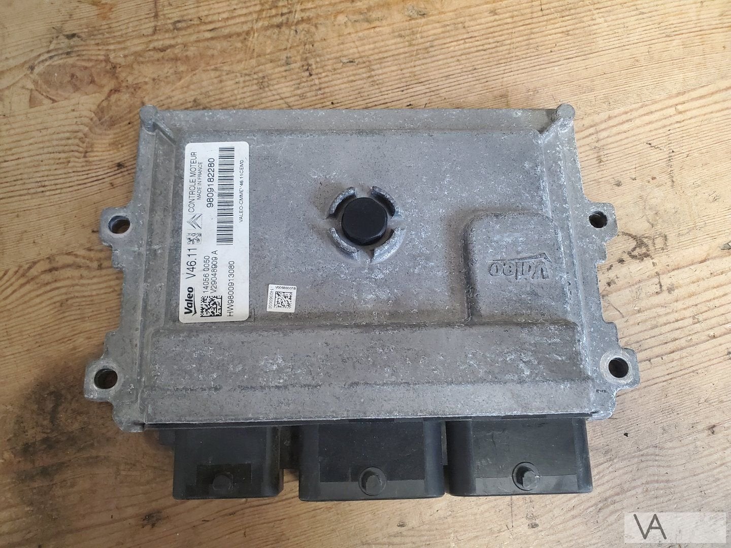 Peugeot 208 2008 308 Citroen C3 ecu motorcomputer 9800913080, Gebruikt, -, -, Ophalen of Verzenden