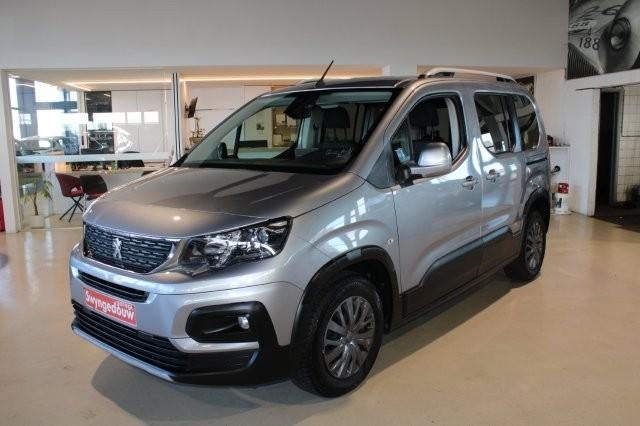 Peugeot Rifter 1.2, 5pl, clima, navigation, caméra, garantie, Autos, Peugeot, Argent ou Gris, Achat, Euro 6, Entreprise