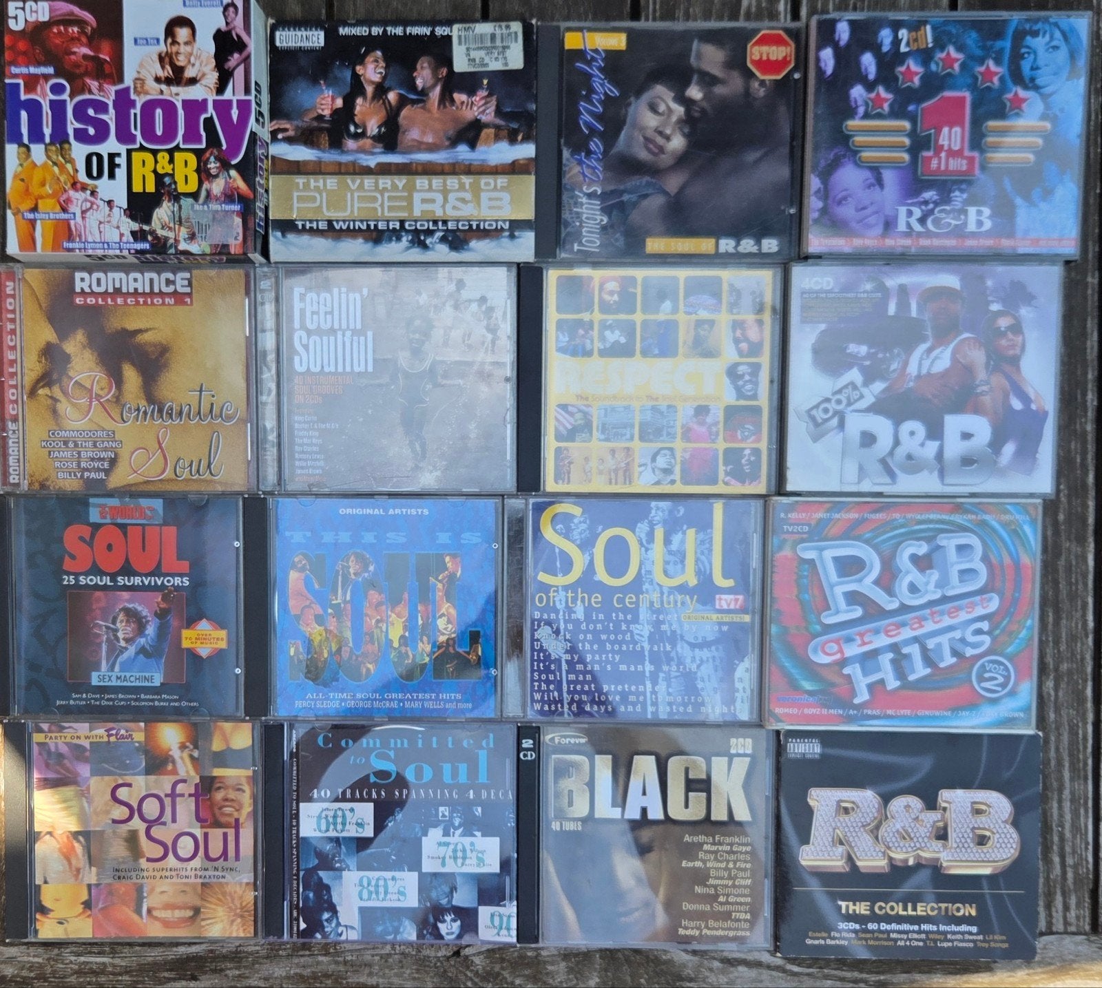 Lot soul & R&b cd's 26 cd's (lagers), Enlèvement