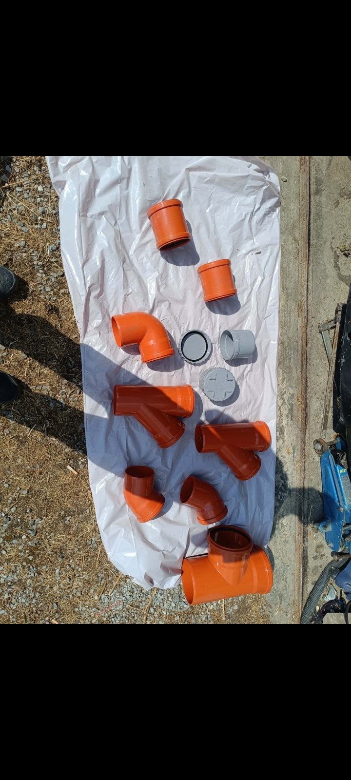 coude 110 mm, Enlèvement, Neuf, PVC, Évacuation
