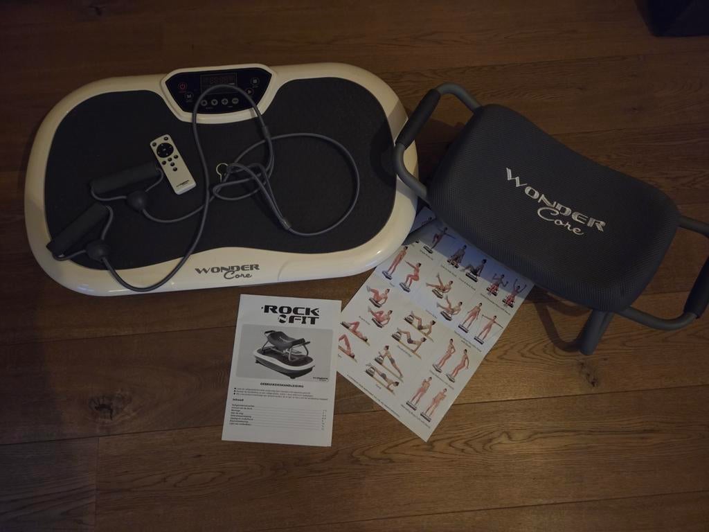 Trilplaat Wonder Care RockFit (Bonheiden/Neeroeteren/Leuven), Enlèvement, Neuf, Bras, Plaque vibrante