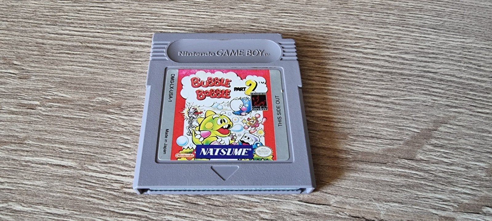 Game Boy-cartridge van Bubble Bobble Part 2, Consoles de jeu & Jeux vidéo, Jeux | Nintendo Game Boy, Enlèvement ou Envoi, Plateforme