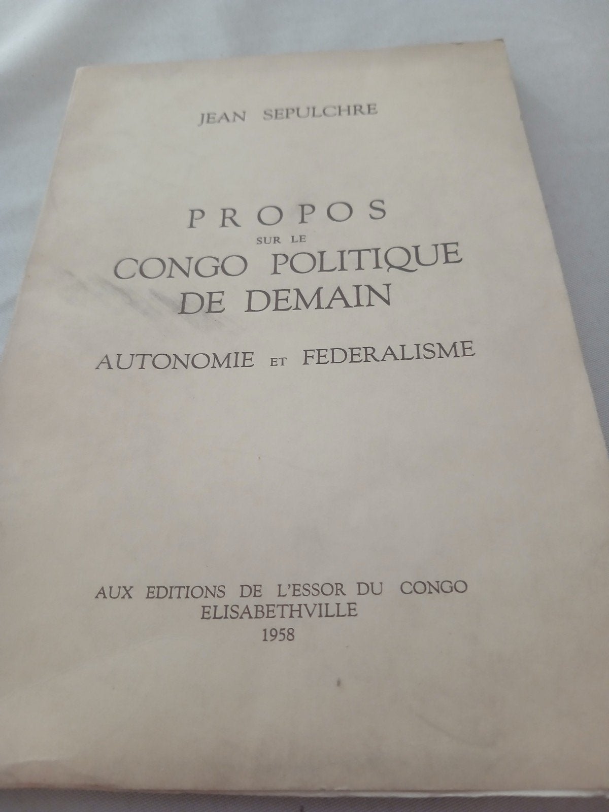 congo politique de demain, Politique