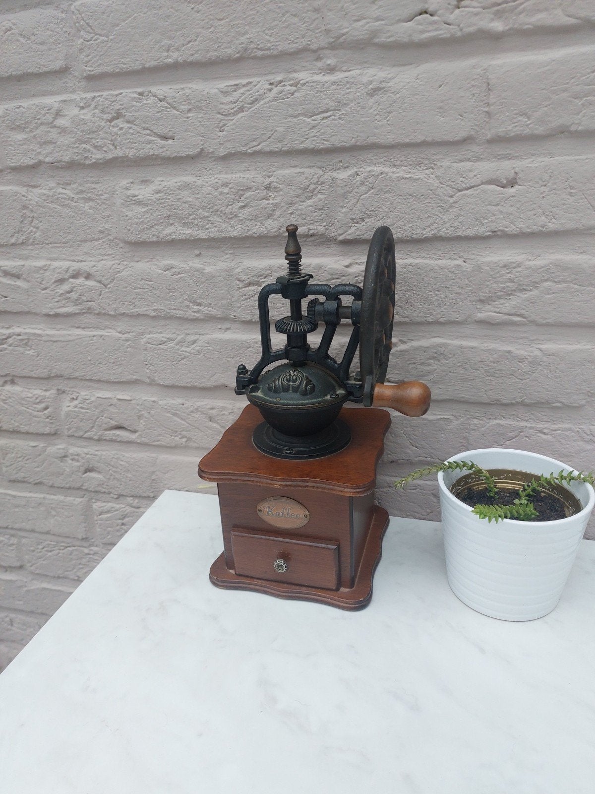 oude koffiemolen, Antiek en Kunst, Antiek | Keukengerei, Ophalen