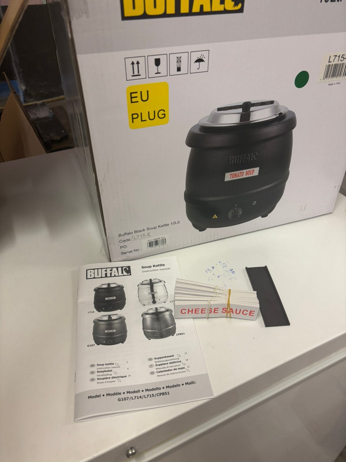 Buffalo soepketel 10 L, Ophalen, Nieuw in verpakking, Ovens, Microgolfovens en Steamers