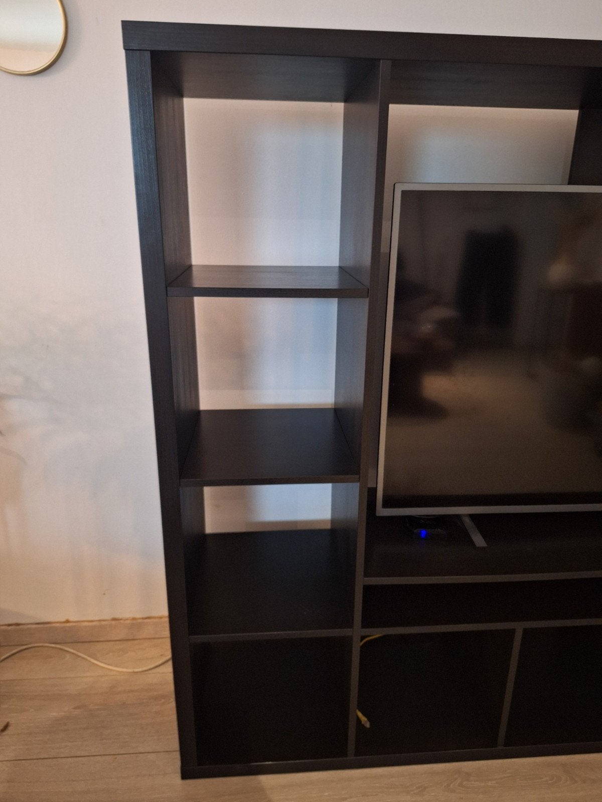 Zwart tv-meubel, Ophalen, Gebruikt