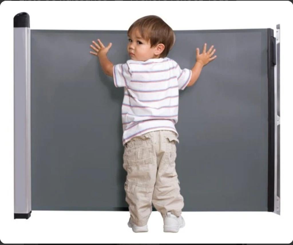 Barrière de sécurité rétractable Kiddyguard Avant 120cm, Enfants & Bébés, Barrières, Barrière de sécurité, Enlèvement