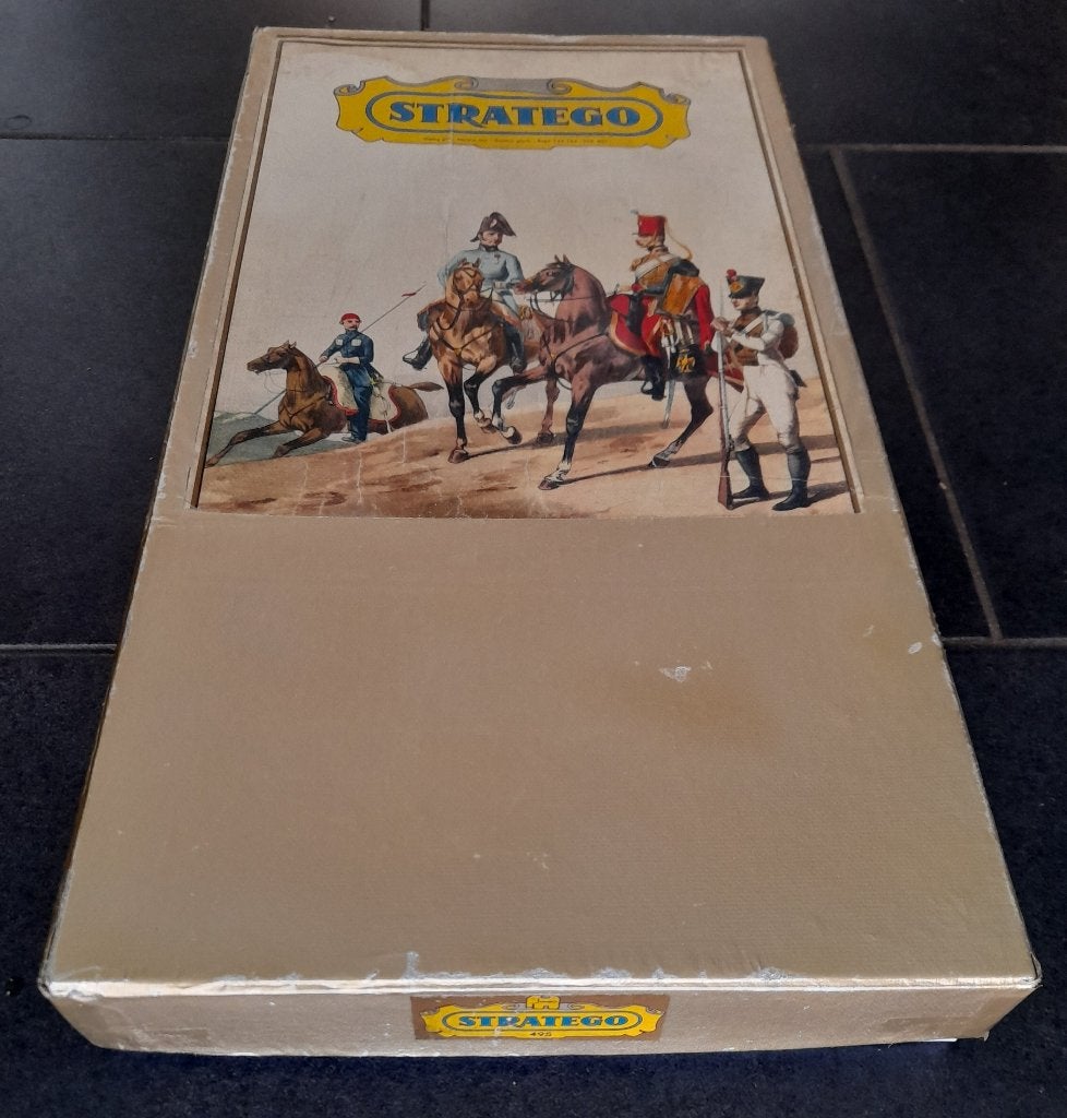 Supervintage spel: "STRATEGO" (oudst-geziene ooit), Hobby en Vrije tijd, Gezelschapsspellen | Bordspellen, Ophalen of Verzenden