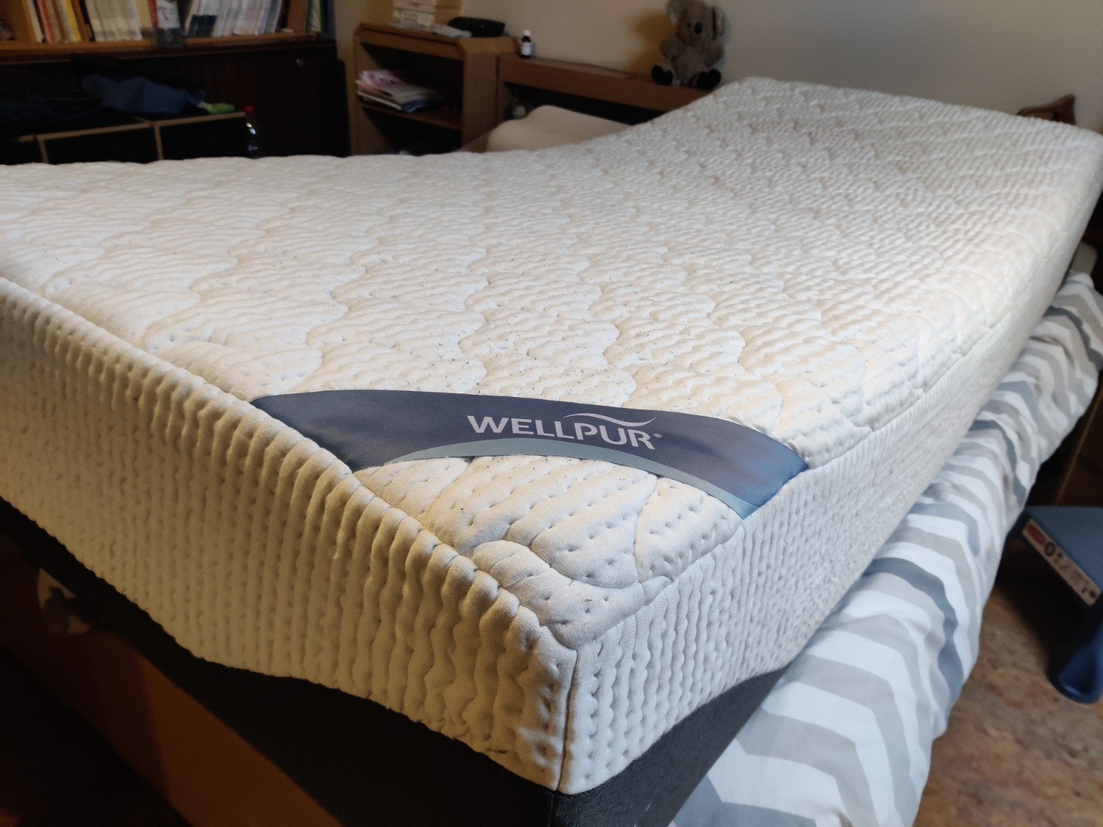 Wellpur schuimmatras 90x200x28 cm, Maison & Meubles, Chambre à coucher | Matelas & Sommiers, 90 cm, Matelas, Enlèvement, 200 cm