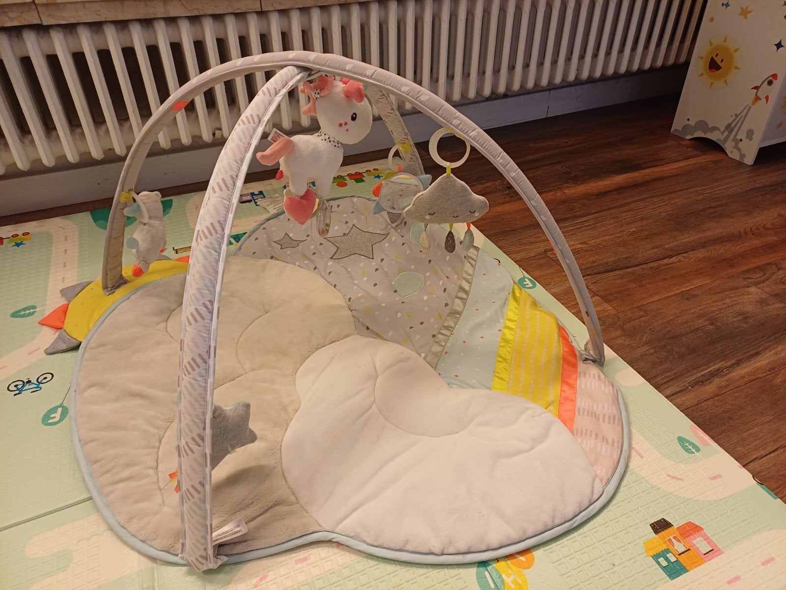 Speelmat baby, Ophalen