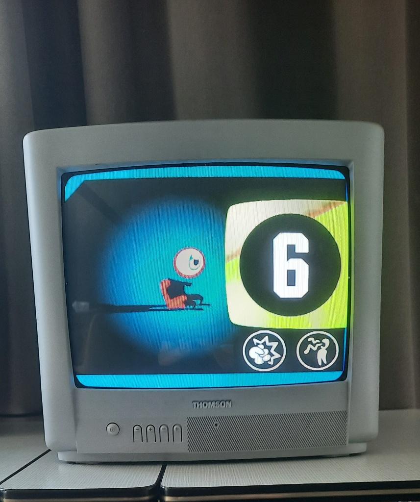 Portable Vintage Color Tv, Audio, Tv en Foto, Vintage Televisies, Ophalen of Verzenden, Zo goed als nieuw, Minder dan 40 cm, Overige merken