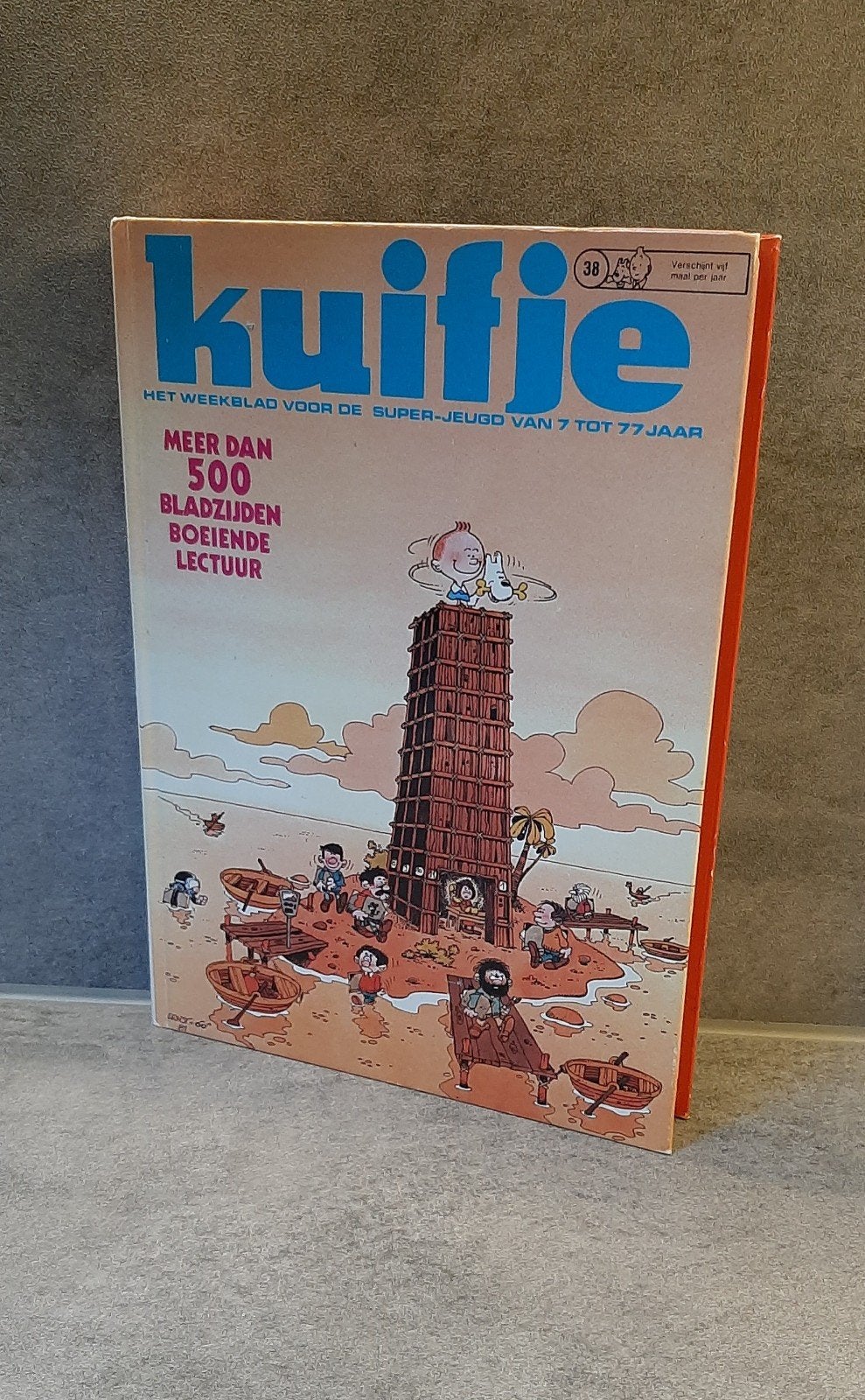 Kuifje/Weekblad nr 38/1981/Als nieuw, Boeken, Overige gebieden, Ophalen of Verzenden, Zo goed als nieuw, Meerdere comics