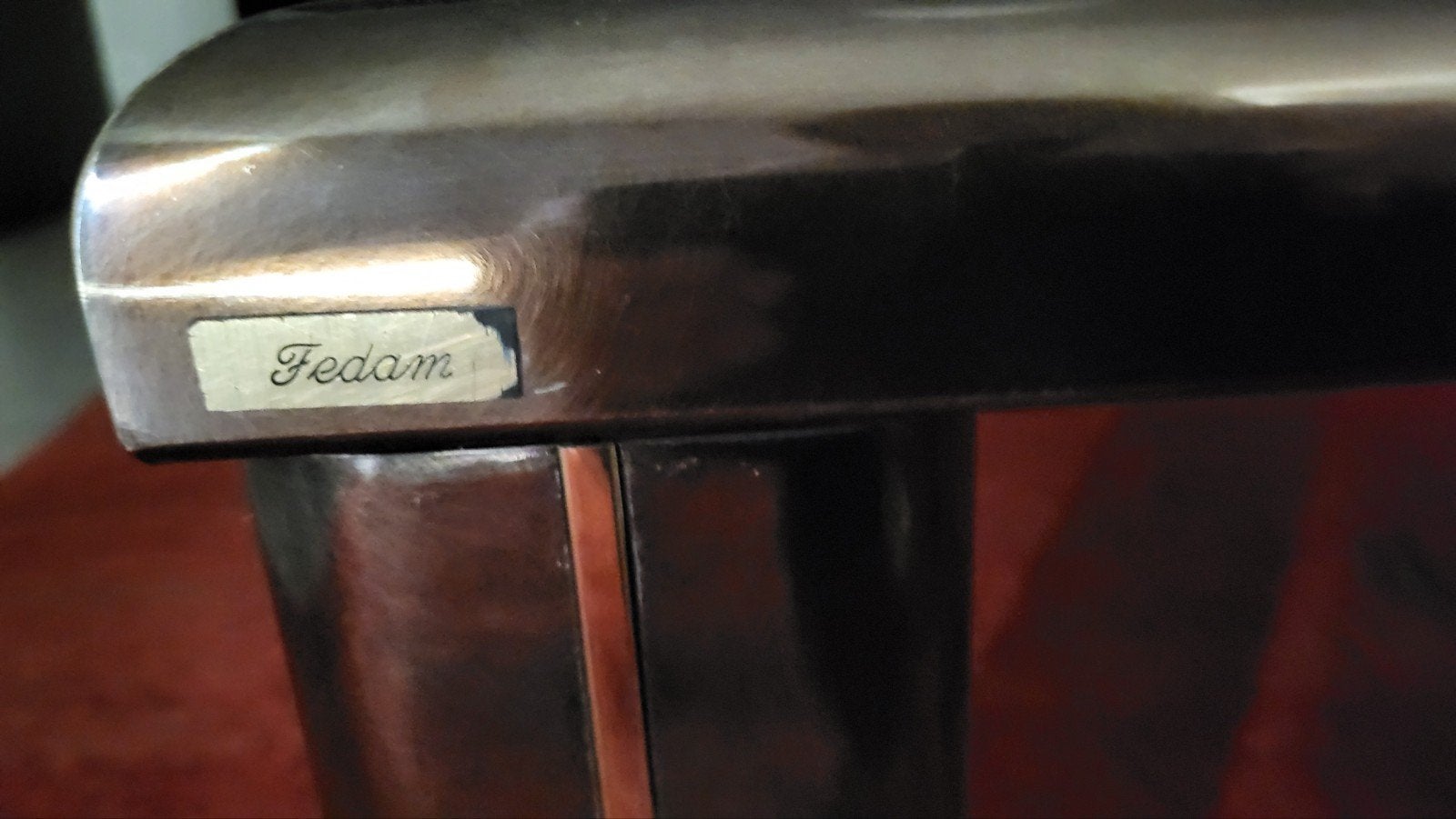 Vintage tafel van Fedam, Ophalen