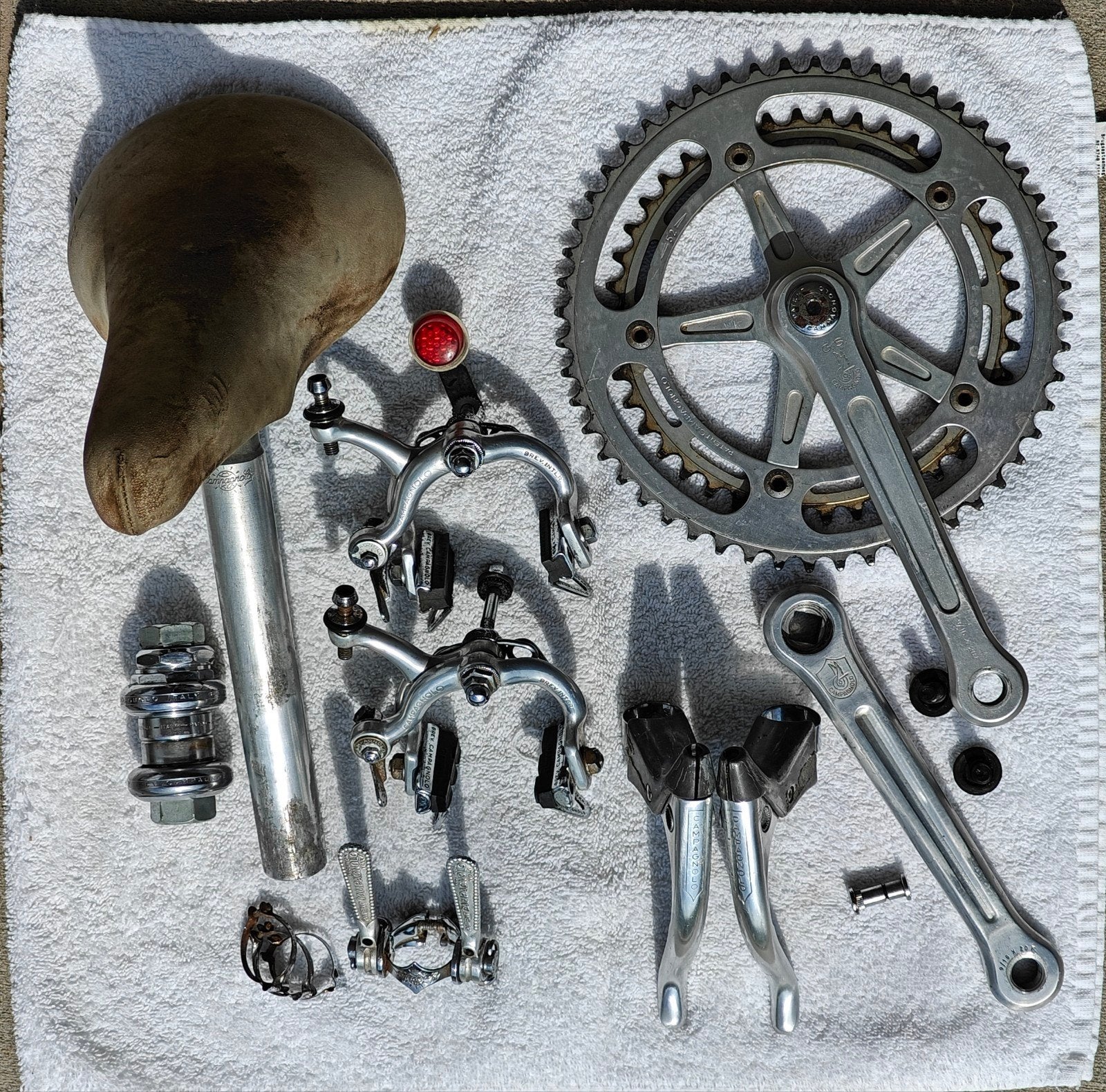 mini-groupe Campagnolo vintage, Vélos & Vélomoteurs, Enlèvement ou Envoi, Utilisé, Racefiets, Autres types