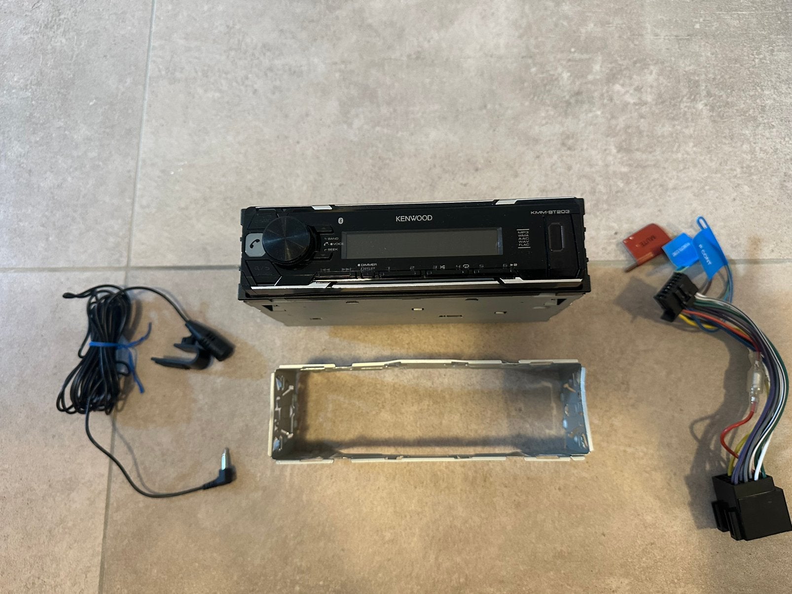 Kenwood autoradio, Ophalen of Verzenden, Gebruikt