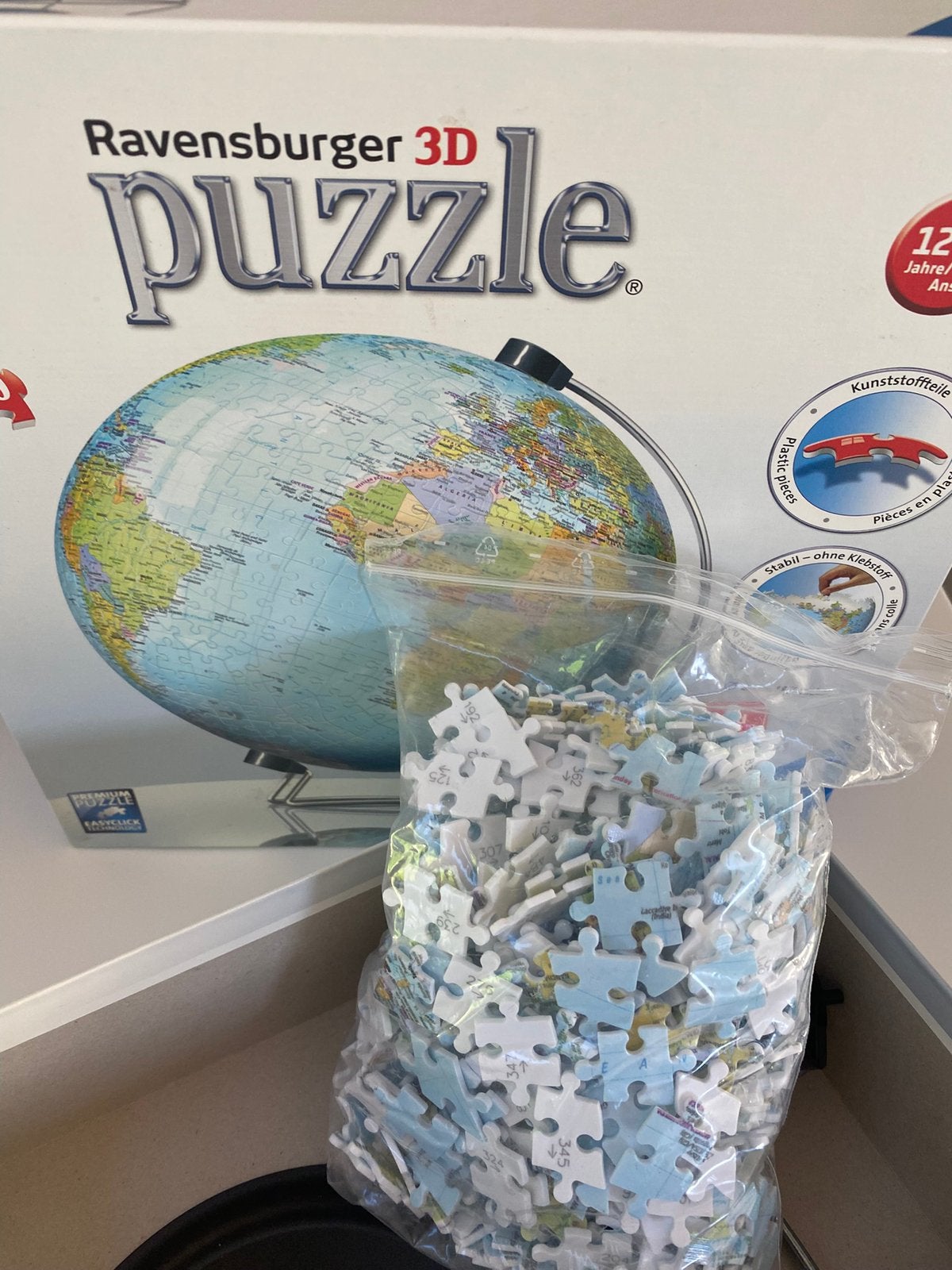 Puzzle 3D, Enlèvement, Neuf
