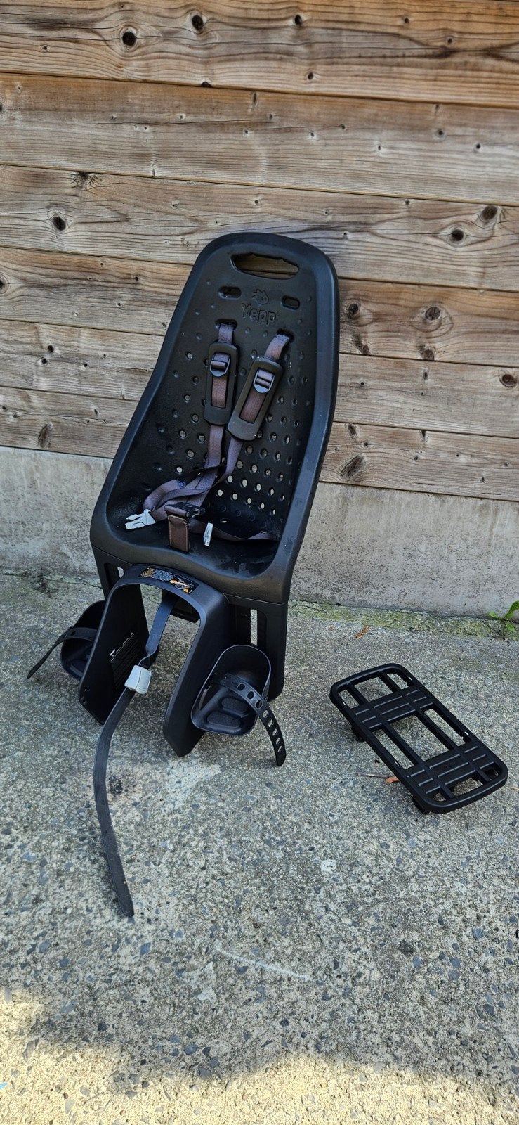 Thule Yepp Maxi kinderfietszitje voor achterop, Ophalen, Achterzitje, Voetsteuntjes, Yepp (Thule)