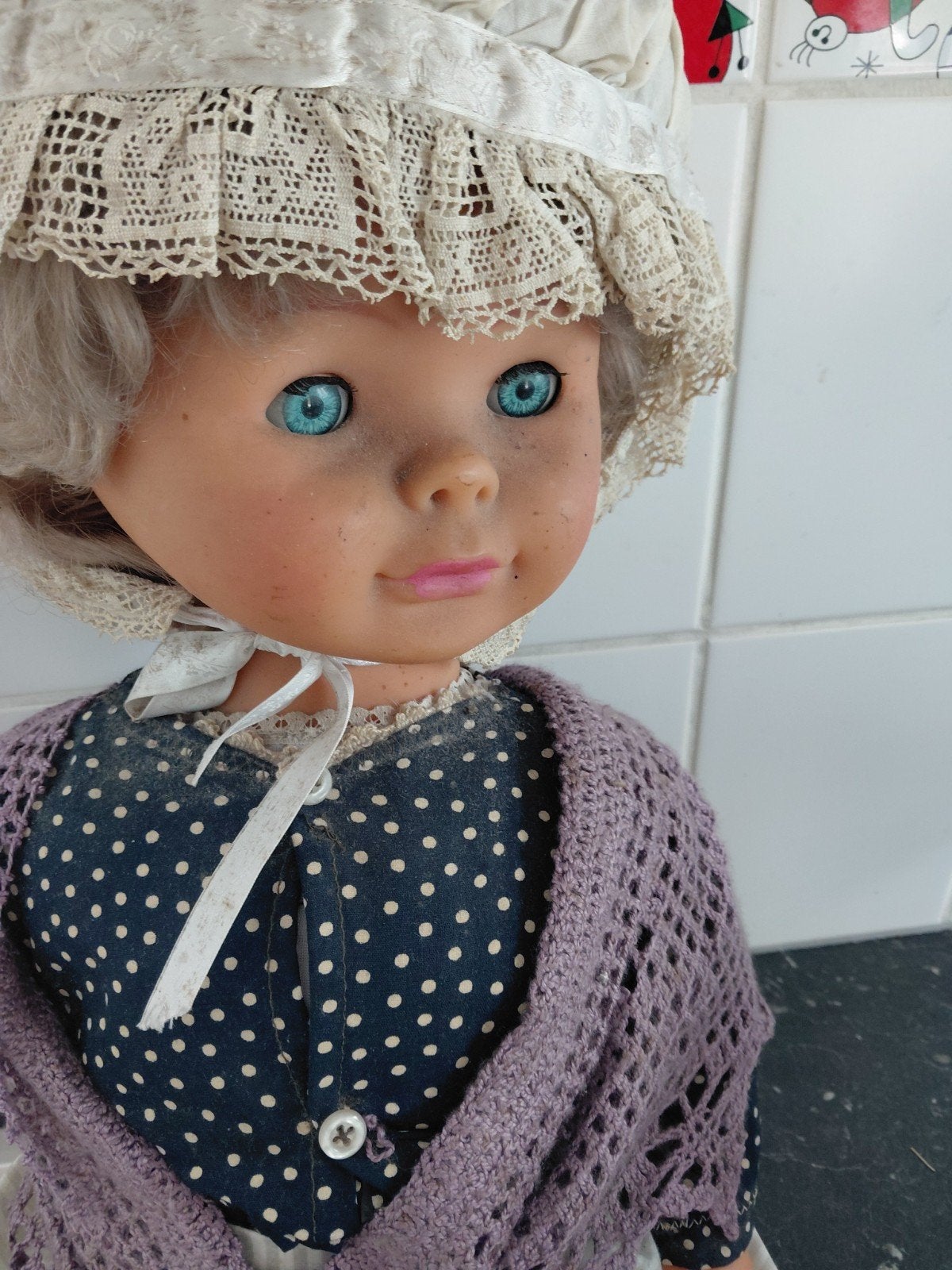 Oude pop, Verzamelen, Poppen, Ophalen of Verzenden, Pop