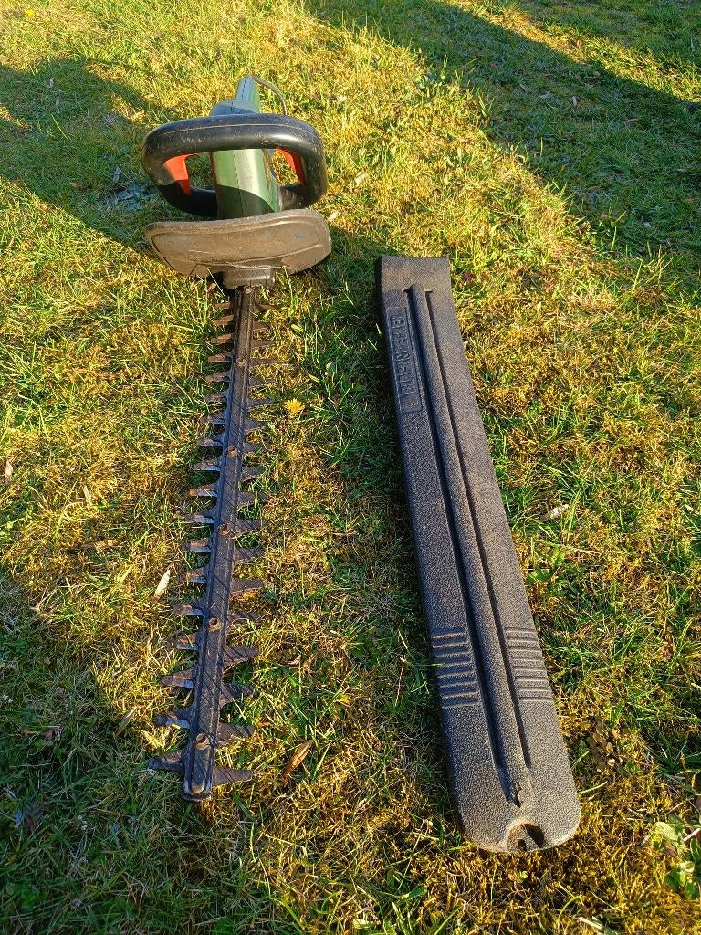 Elektrische heggenschaar Black & Decker, Ophalen
