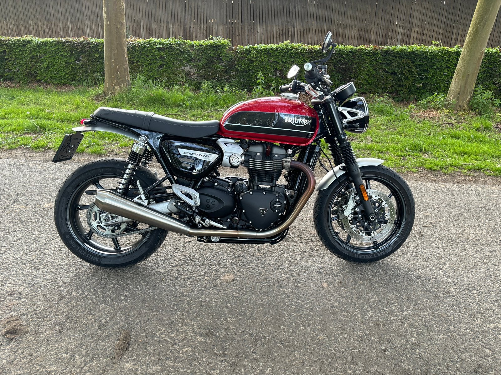 Triumph speed triple 1200, Motos, Particulier, Poignées chauffantes