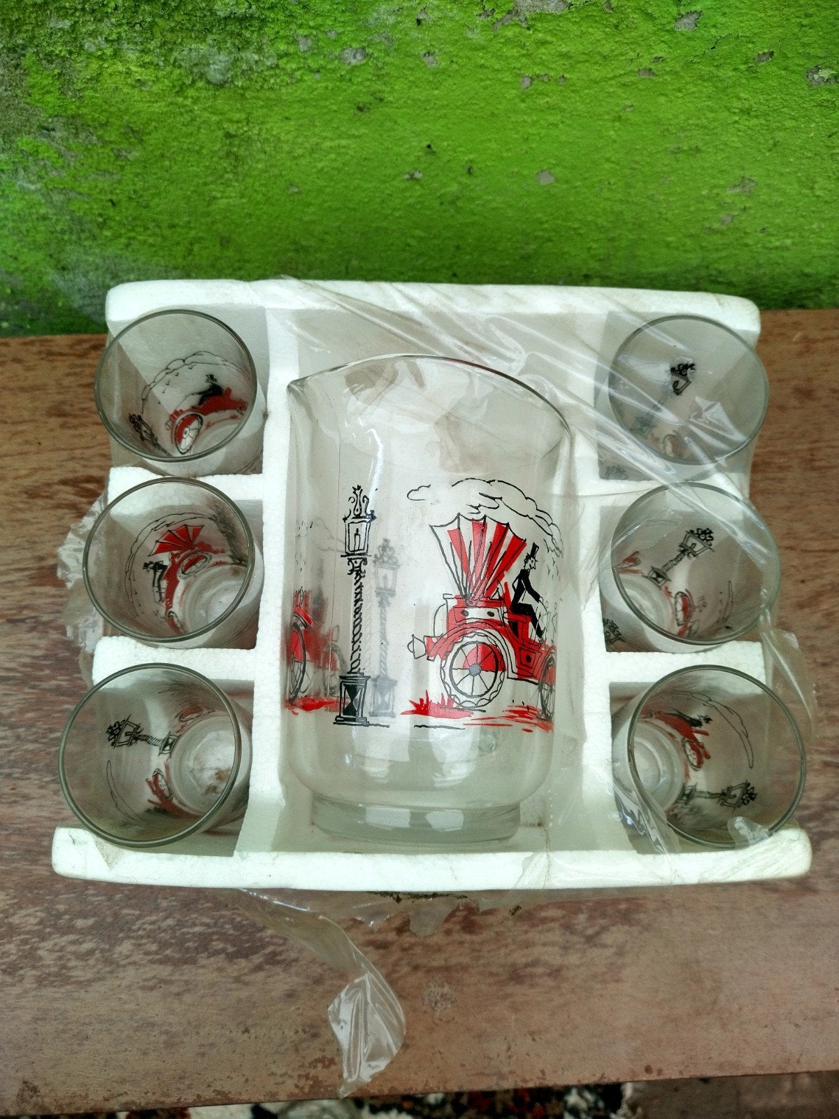 Titel: Vintage Mid-Century Drankset, Ophalen of Verzenden, Nieuw, Overige typen