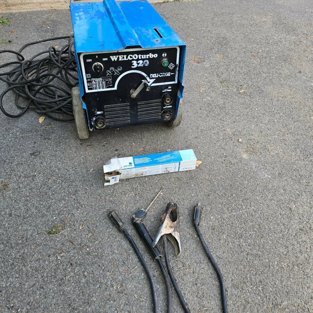 Poste a souder WELCO TURBO 320 Delforge, Enlèvement, Utilisé