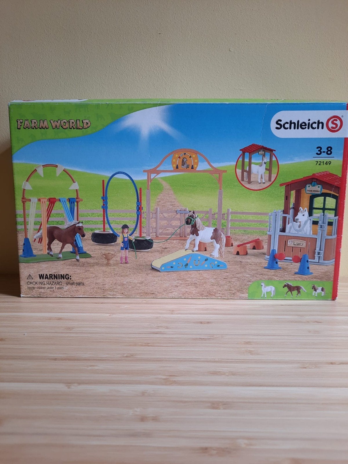 Schleich paarden agility set 72149, Ophalen