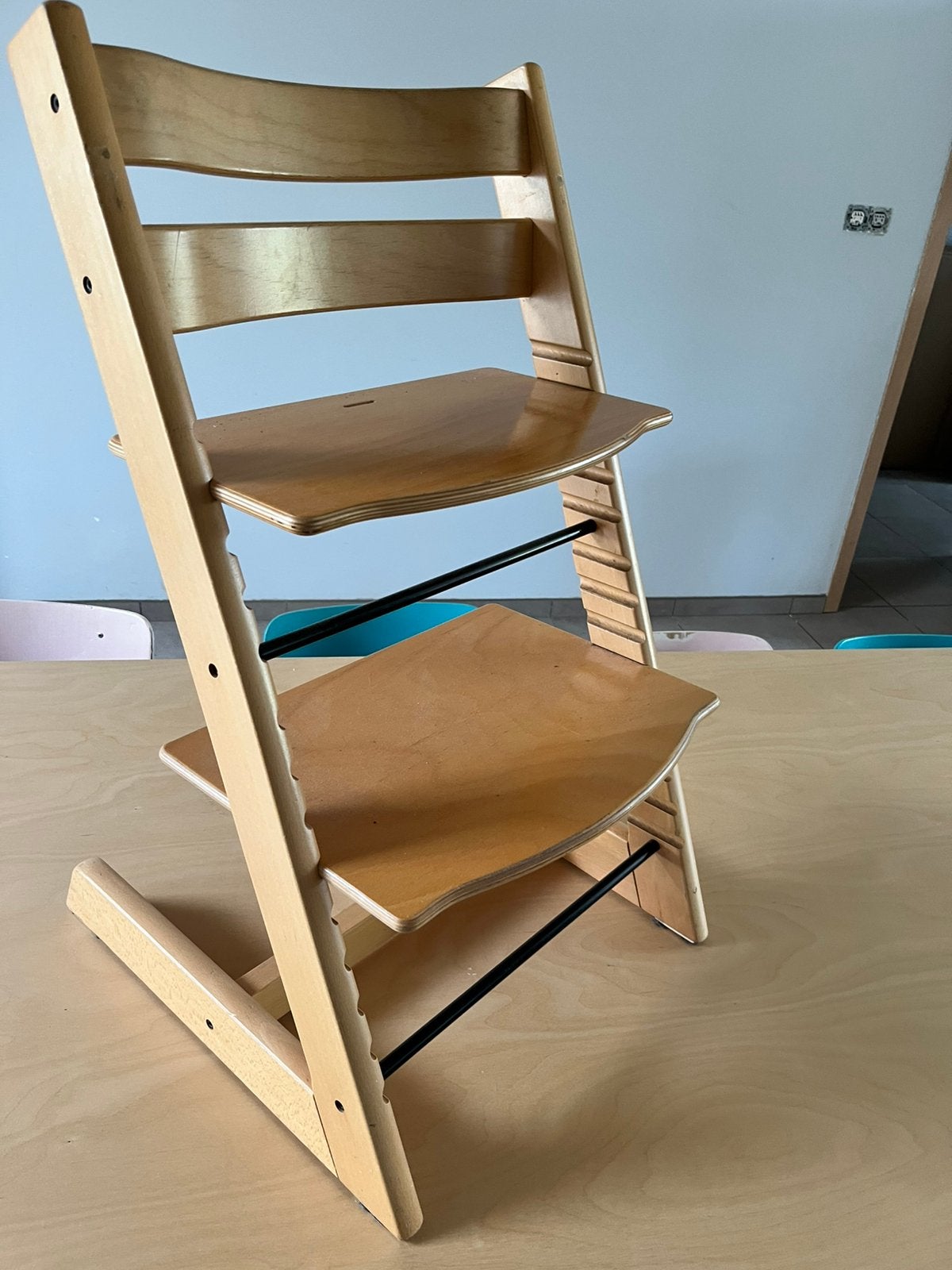 Tripp trapp stokke, Kinderen en Baby's, Kinderstoelen, Ophalen, Gebruikt