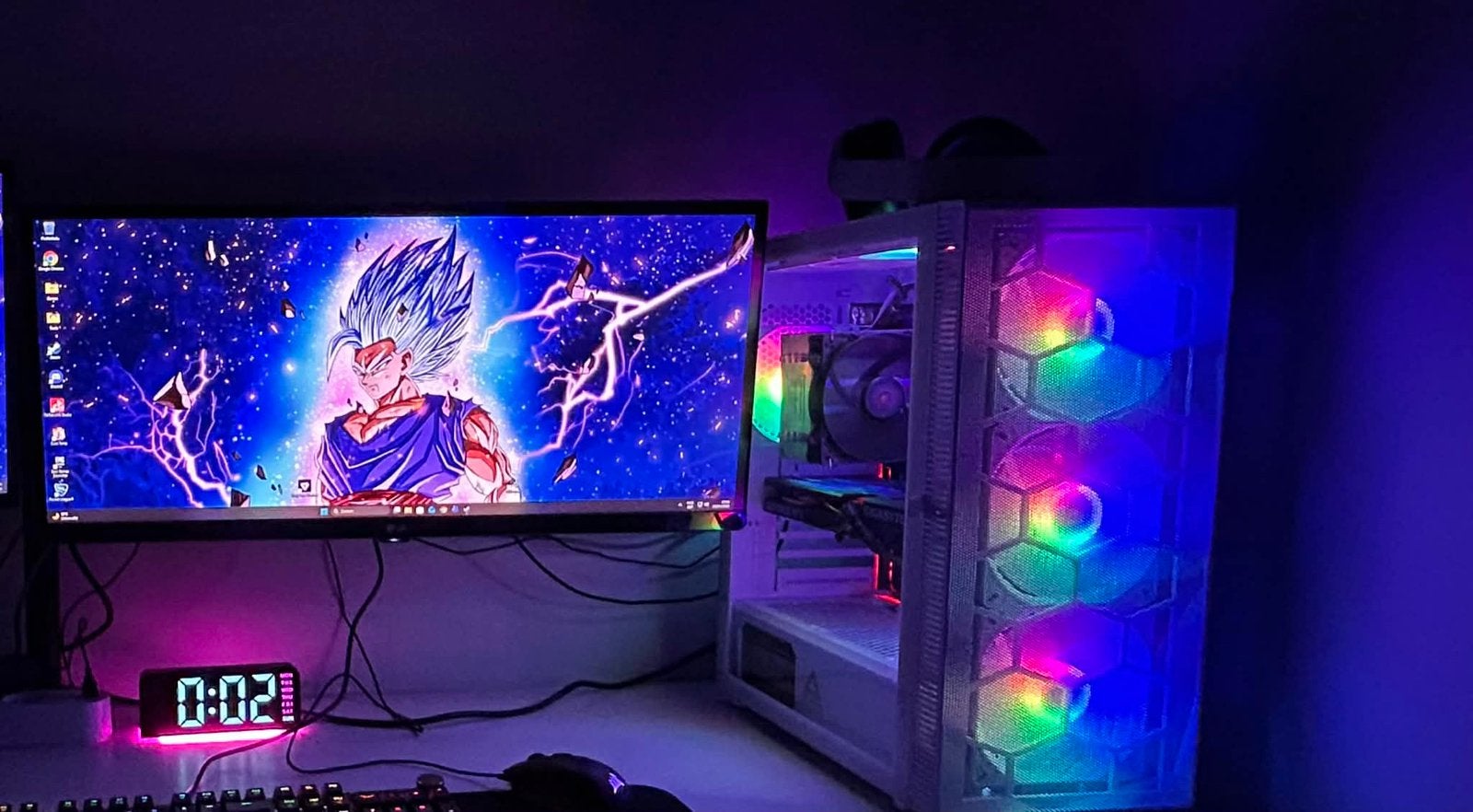 Gaming pc, Informatique & Logiciels, Cartes vidéo, Enlèvement, Comme neuf