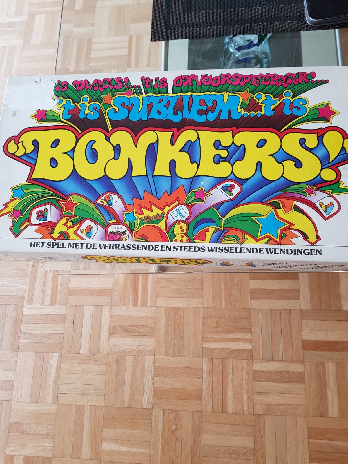 Gezelschapsspel, Bonkers, 3/4 spelers, vintage, goede staat, Ophalen, Zo goed als nieuw