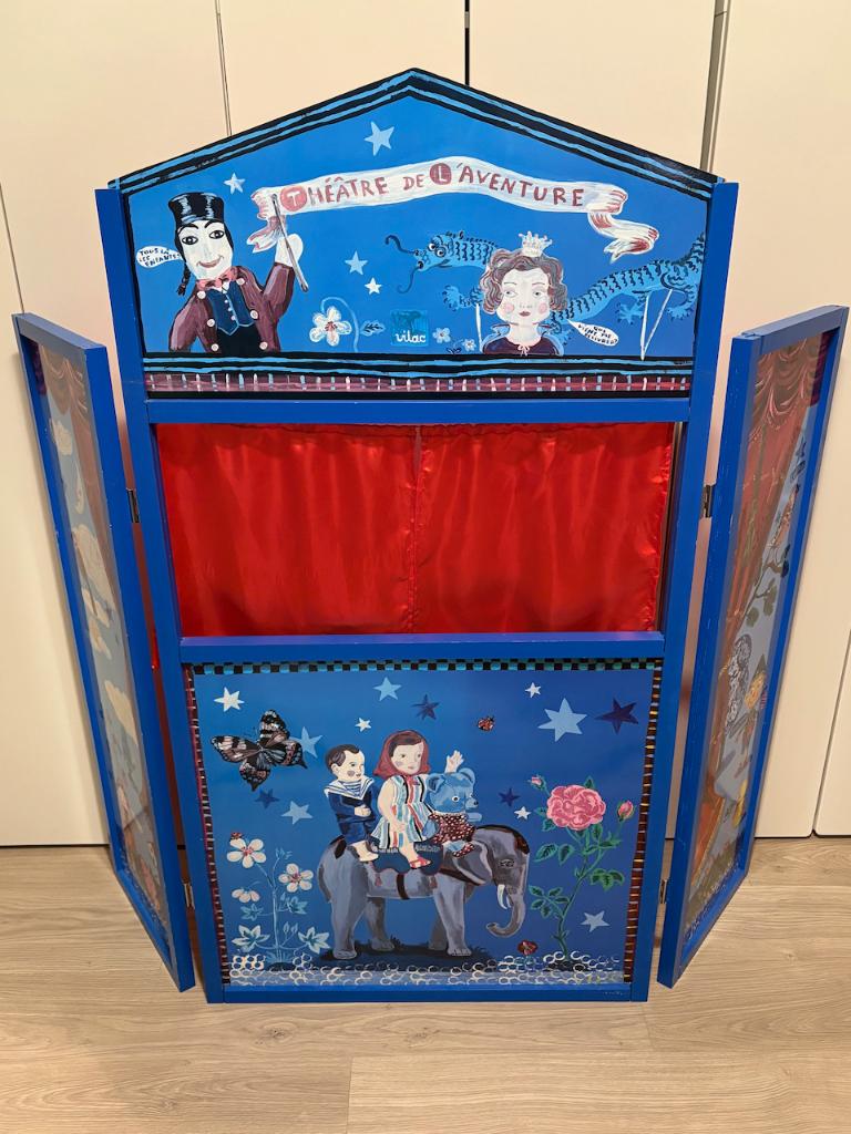 Théâtre de marionnettes VILAC, Enlèvement, Comme neuf, Autres types