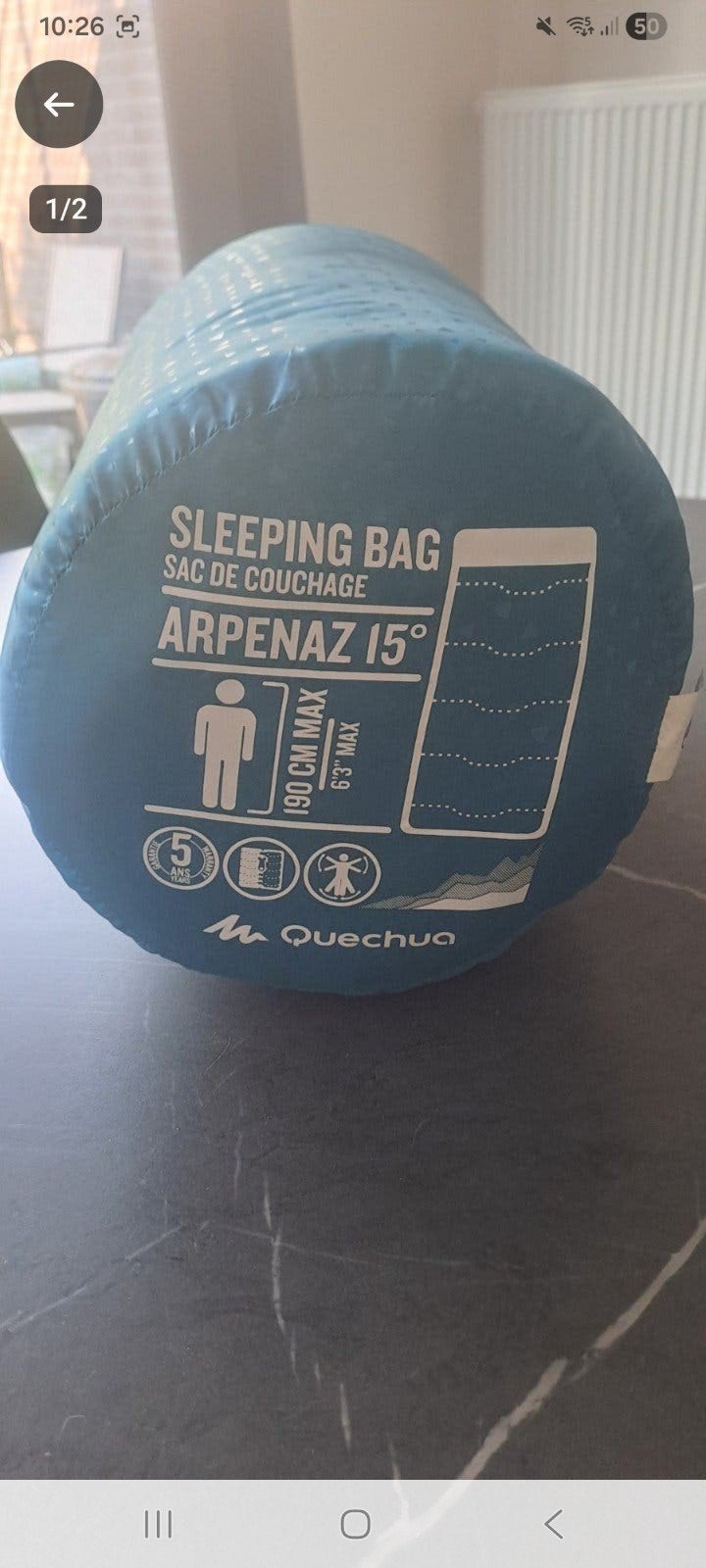 slaapzak, Caravans en Kamperen, Ophalen
