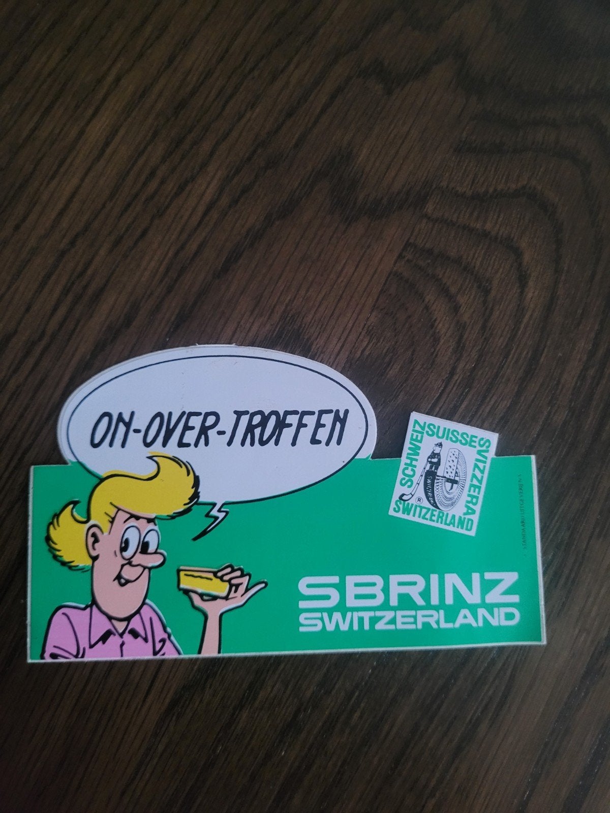 Oude sticker Suske en Wiske, Ophalen of Verzenden