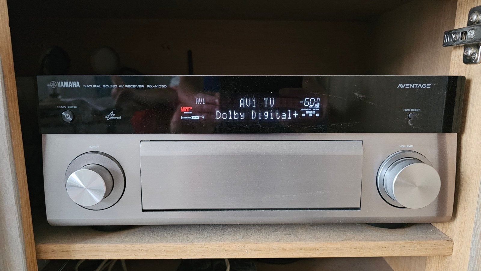 Yamaha AVENTAGE RX-A1050 network AV receiver - 7.2-channel, Yamaha, Comme neuf, Enlèvement, 120 watts ou plus