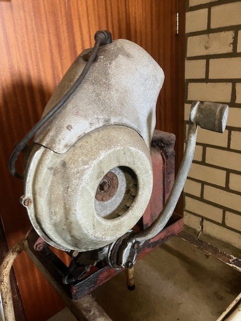Oldtimer Vespa scooter motorblok Faro Basso, Enlèvement