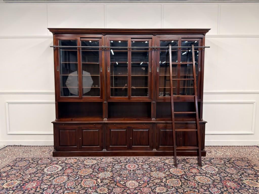 Klassiek Engels Boekenkast Bibliotheekkast, Enlèvement