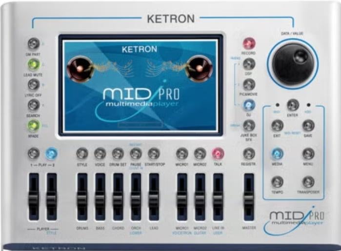 Multimedia player Ketron MIDJAY PRO, Ophalen of Verzenden, Zo goed als nieuw, Overige merken