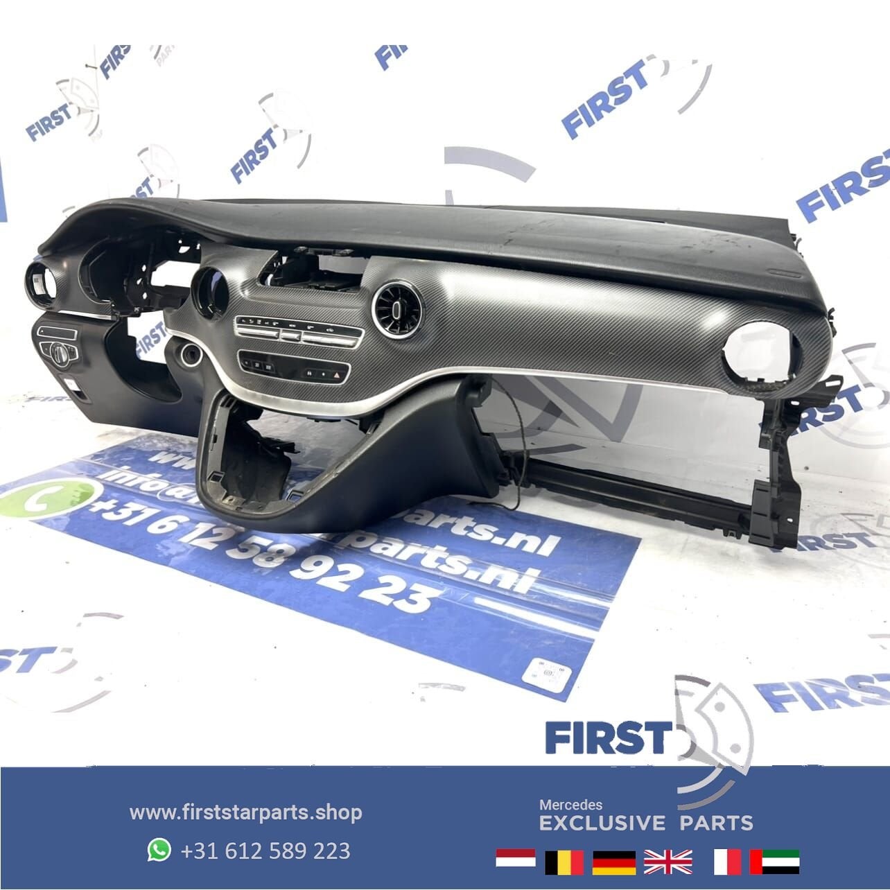 W447 origineel DASHBOARD ZWART Mercedes V KLASSE / VITO 2014, Auto-onderdelen, Gebruikt, -, Ophalen of Verzenden, -