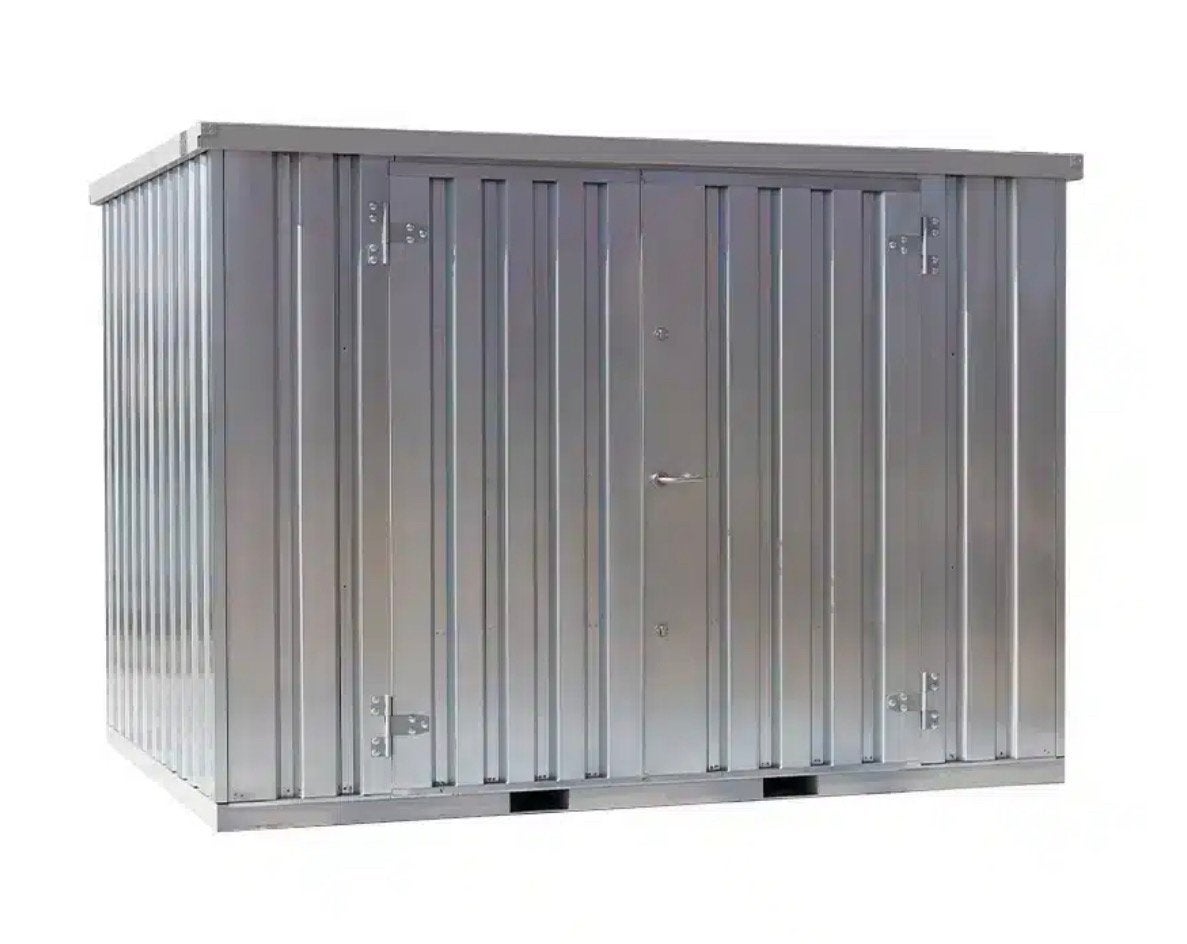 DEMONTABELE OPSLAGCONTAINERS TE HUUR, Ophalen