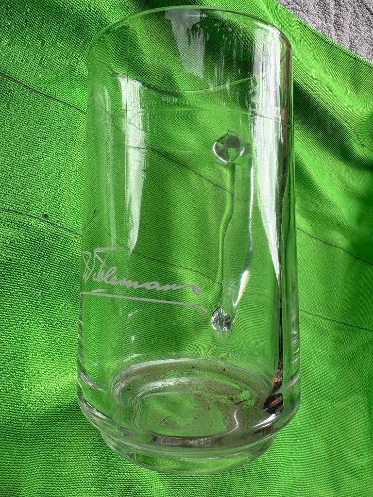 Wielemans - chope à bière, Collections, Enlèvement ou Envoi, Utilisé, Verre ou Verres, Autres marques