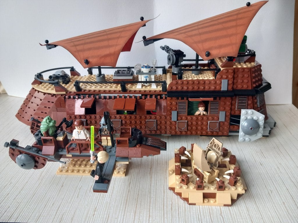 LEGO Star Wars 6210 Jabba's Sail Barge, Kinderen en Baby's, Speelgoed | Duplo en Lego, Gebruikt, Star Wars, Lego, Ophalen of Verzenden