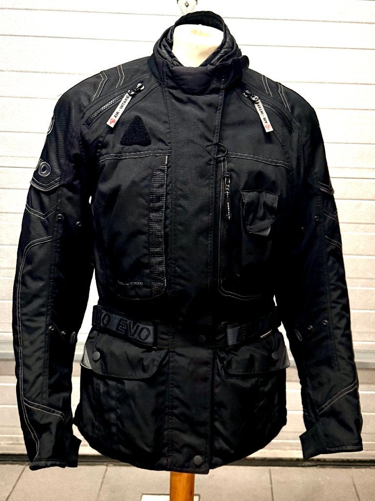 Motojas Evolution Dames, M, verluchting en uitneemb. voering, Motoren, Kleding | Motorkleding, Evolution, Jas | textiel, Ophalen of Verzenden