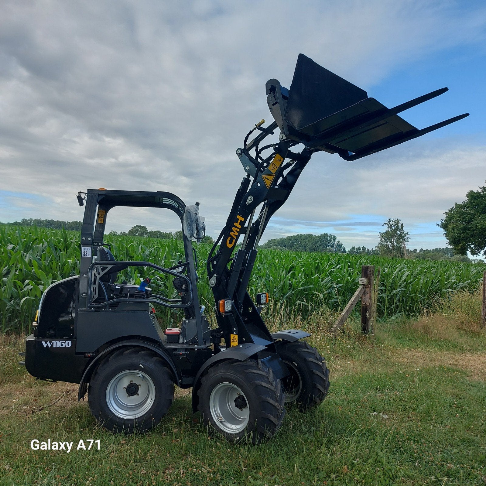 Kniklader cmh W1160 pro! Kubota 4x4!, Enlèvement