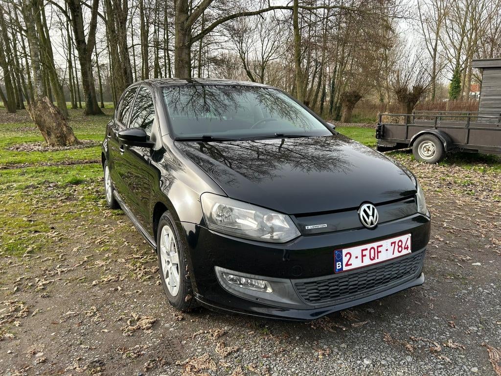 Volkswagen Polo 1.2 TDI Bluemotion 2011 — 119 000 km, Euro 5, Achat, Boîte manuelle, Noir