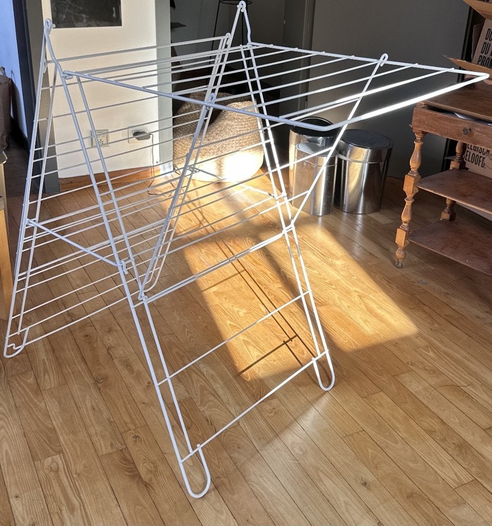 Grand séchoir à linge pliable multi-niveaux, Jardin & Terrasse, Enlèvement, Comme neuf, Séchoir à linge
